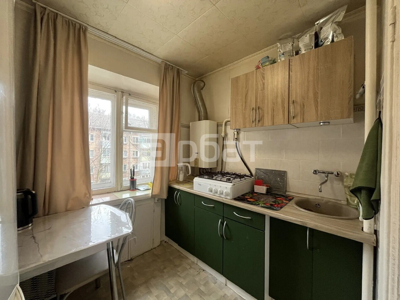 1-к. квартира, 30,3 м², 4/5 эт.