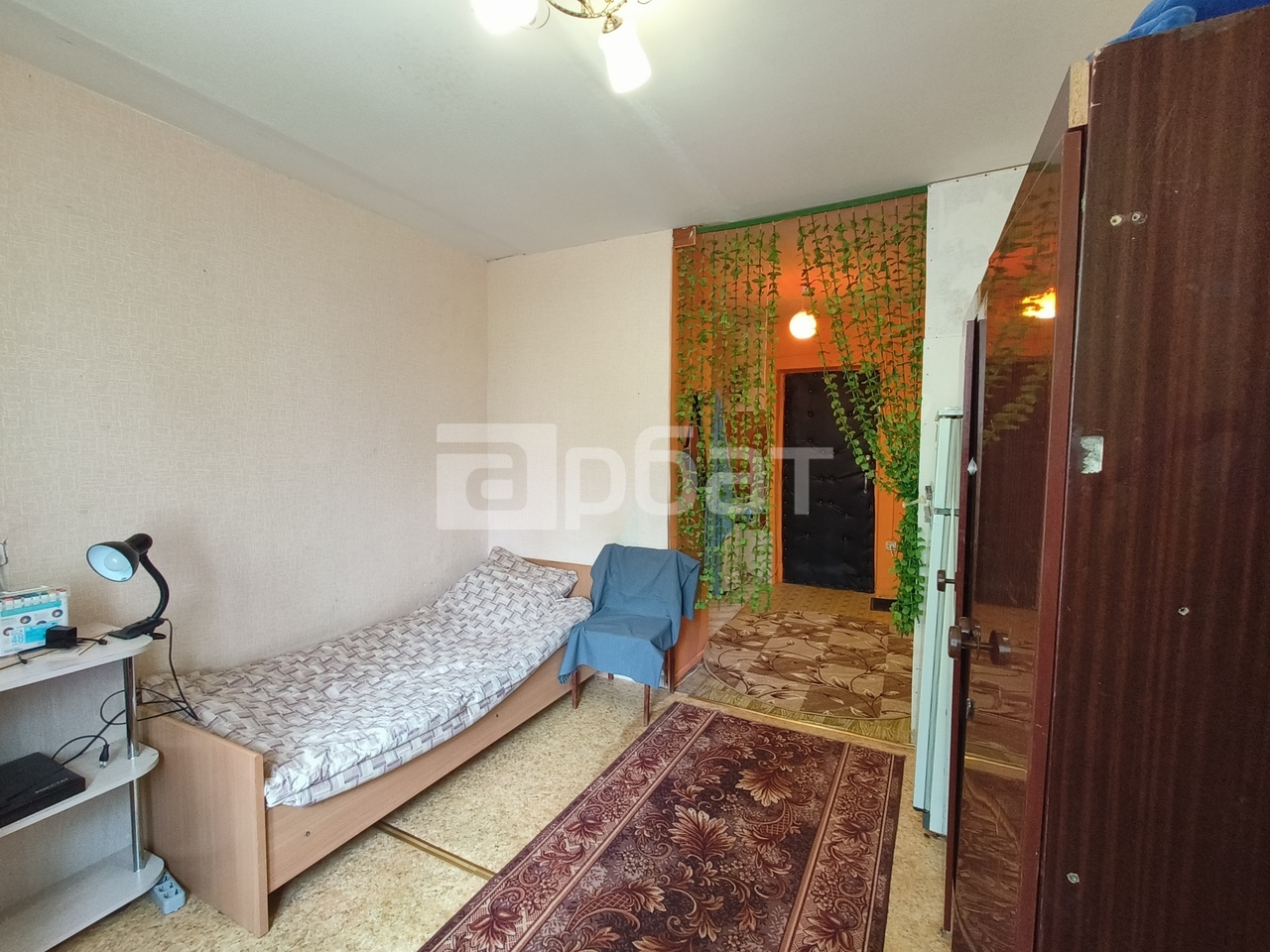Комната 17,2 кв.м² в 2-к.кв., 2/5