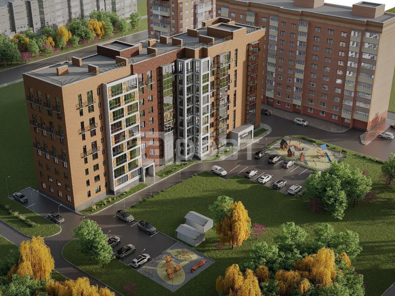 1-к. квартира, 36,45 м², 3/9 эт.