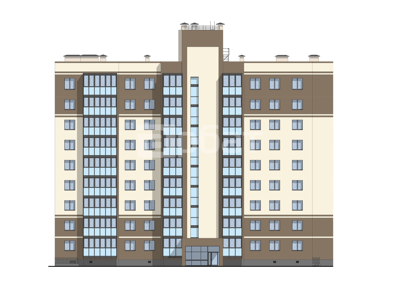 2 комнатная квартира 