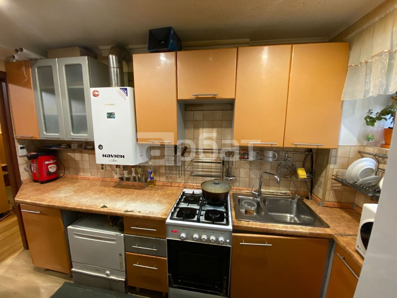 3-к. квартира, 43,7 м², 1/2 эт.