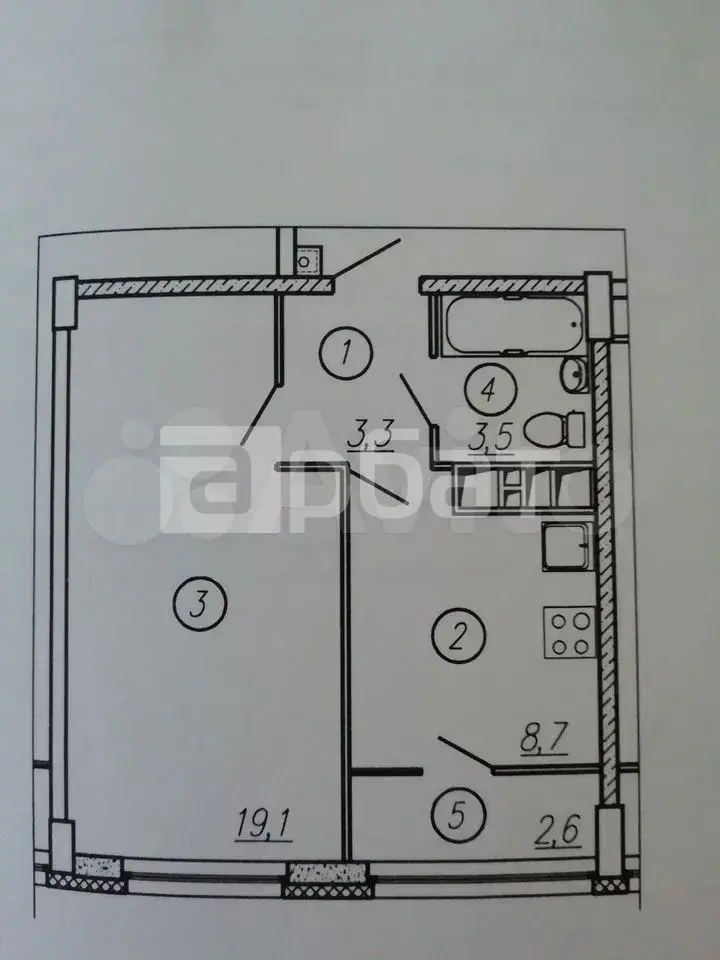 1-к. квартира, 37,8 м², 18/18 эт.