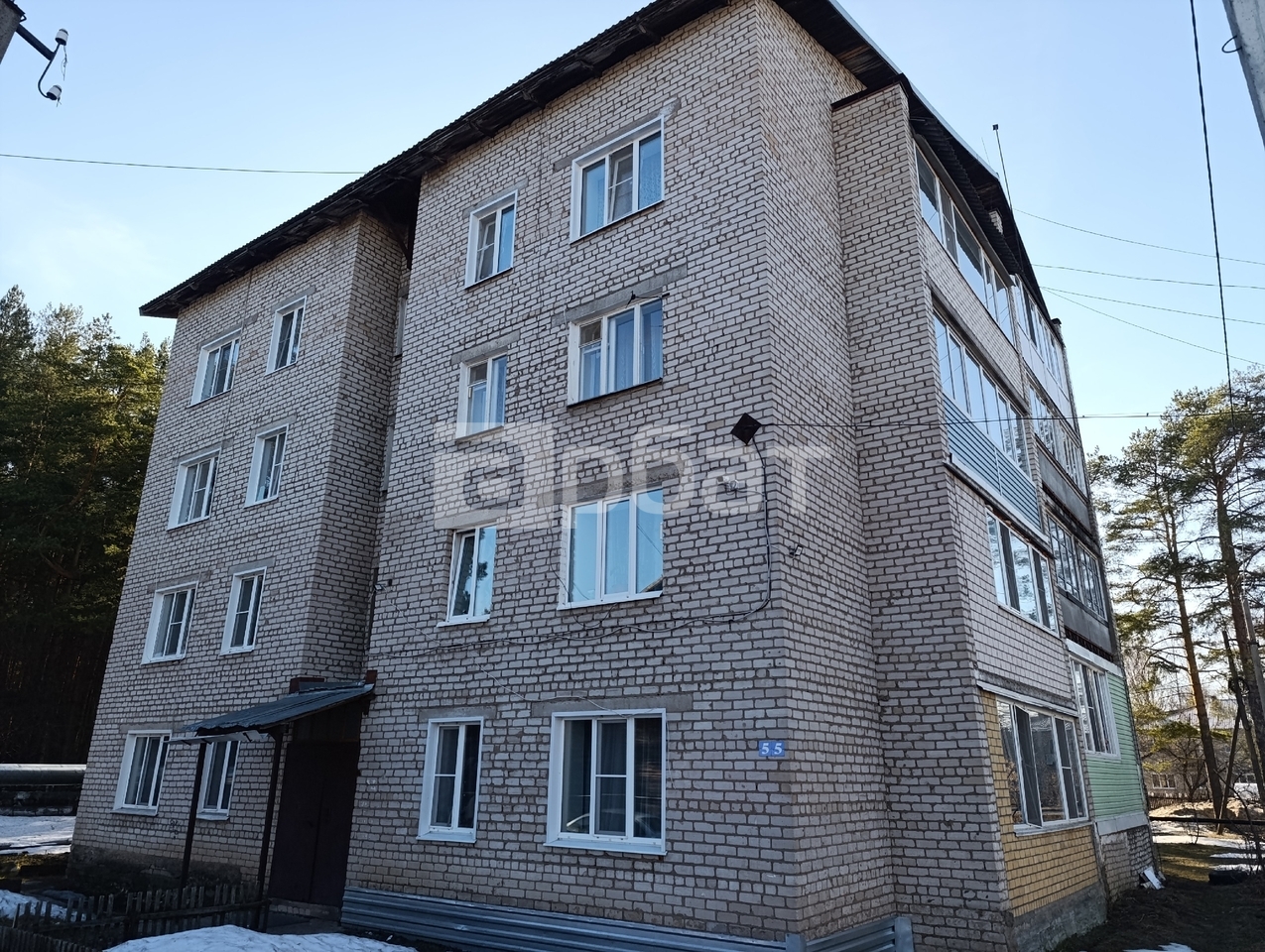 2-к. кв. 46,5 м2, 1/4 эт.