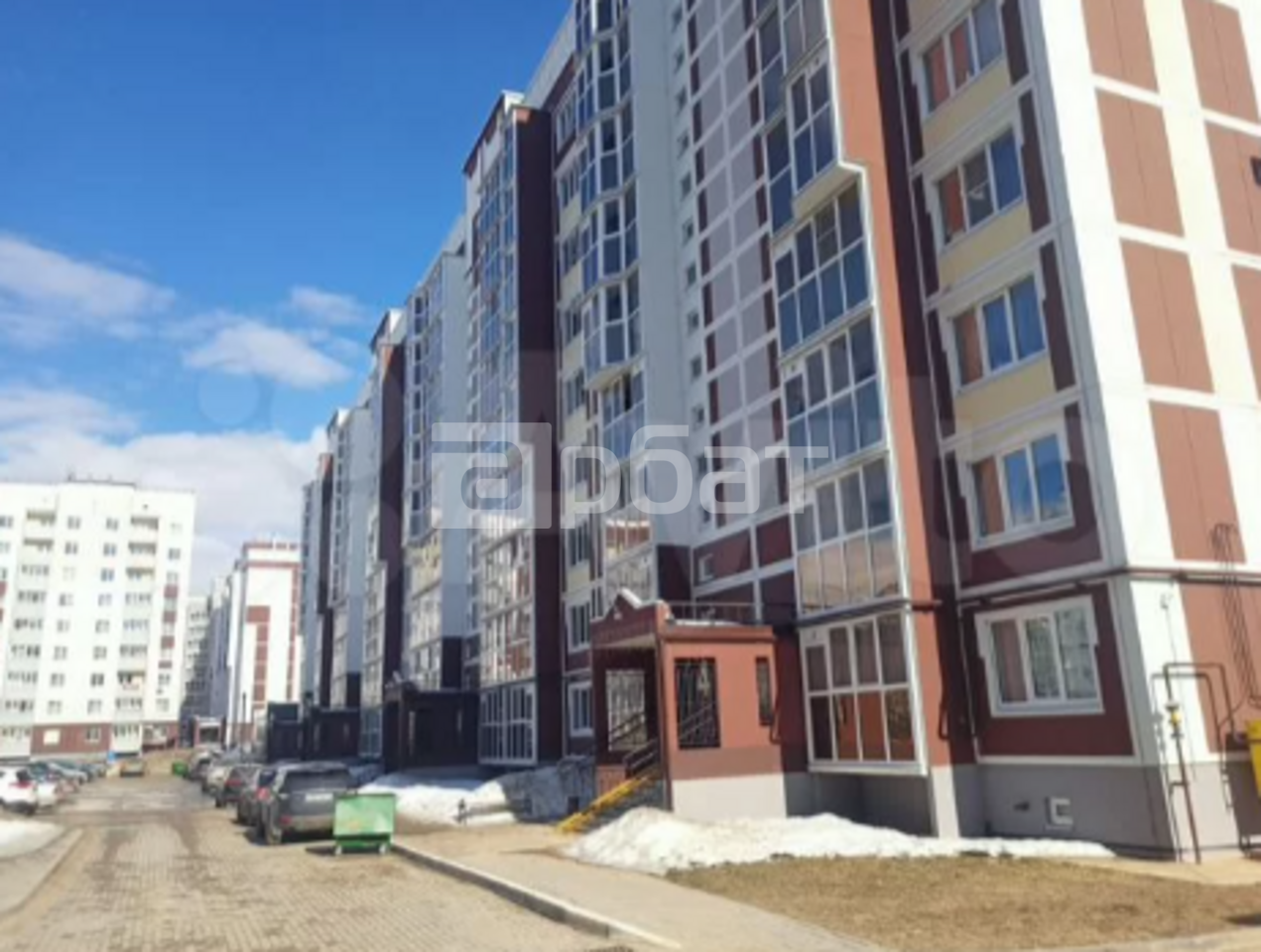 2-к. квартира, 53 м², 2/9 эт.