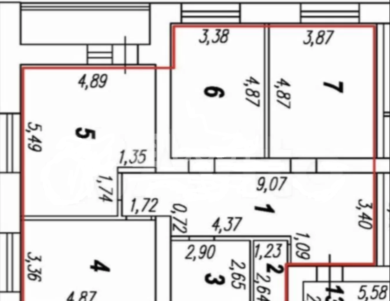 3-к. квартира, 110,1 м², 9/14 эт