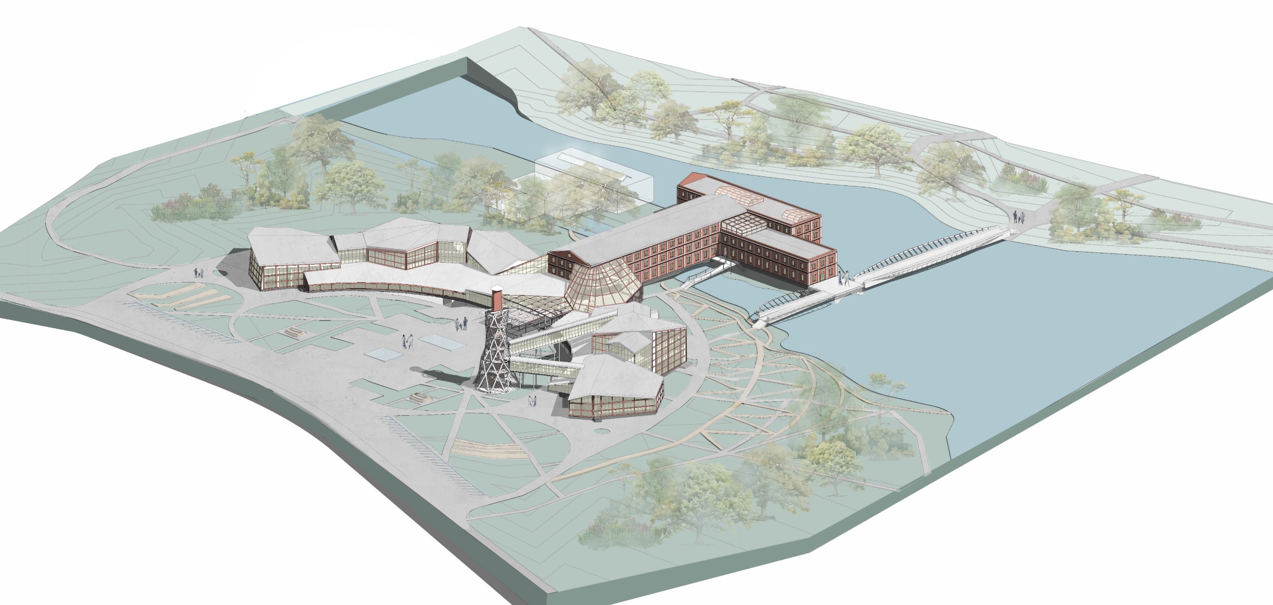 Diploma Project "Educational Center for Youth" — Architecture
