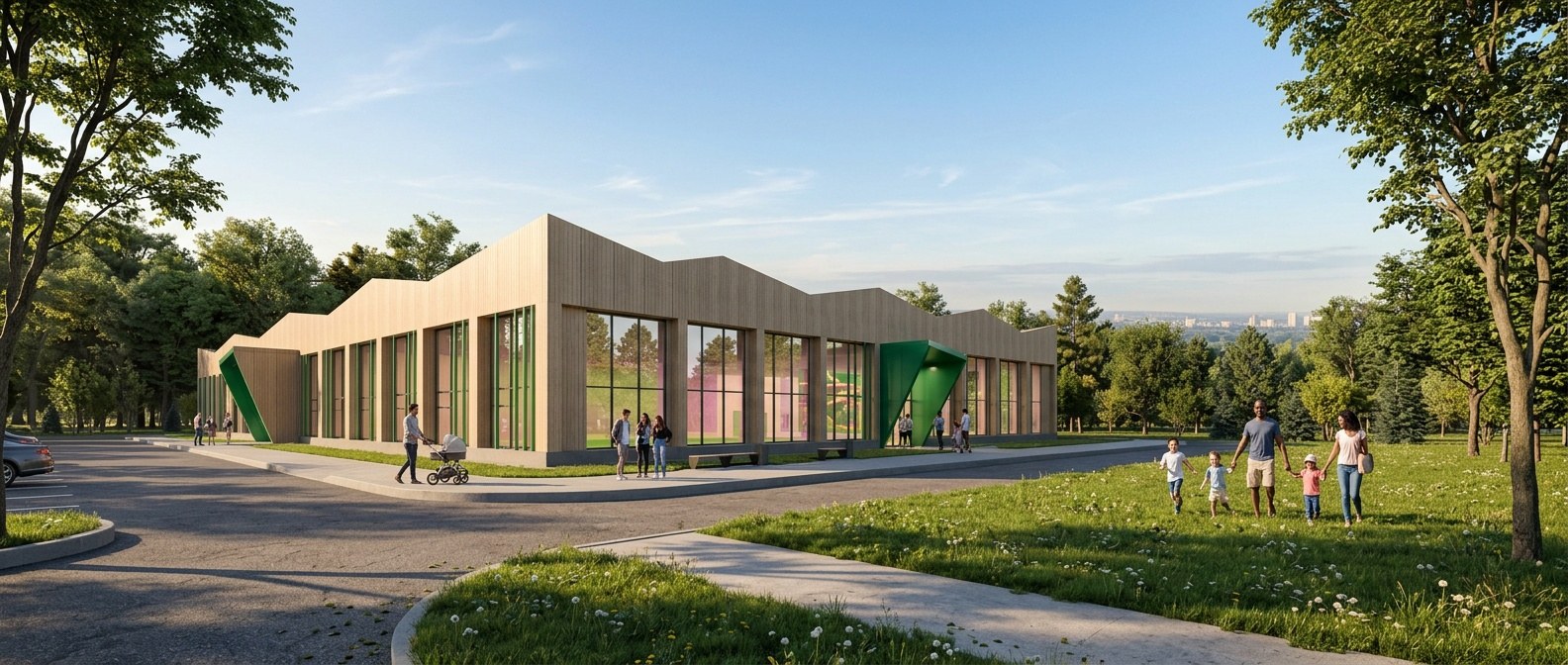 Entertainment Center in Dulepovo — Reality