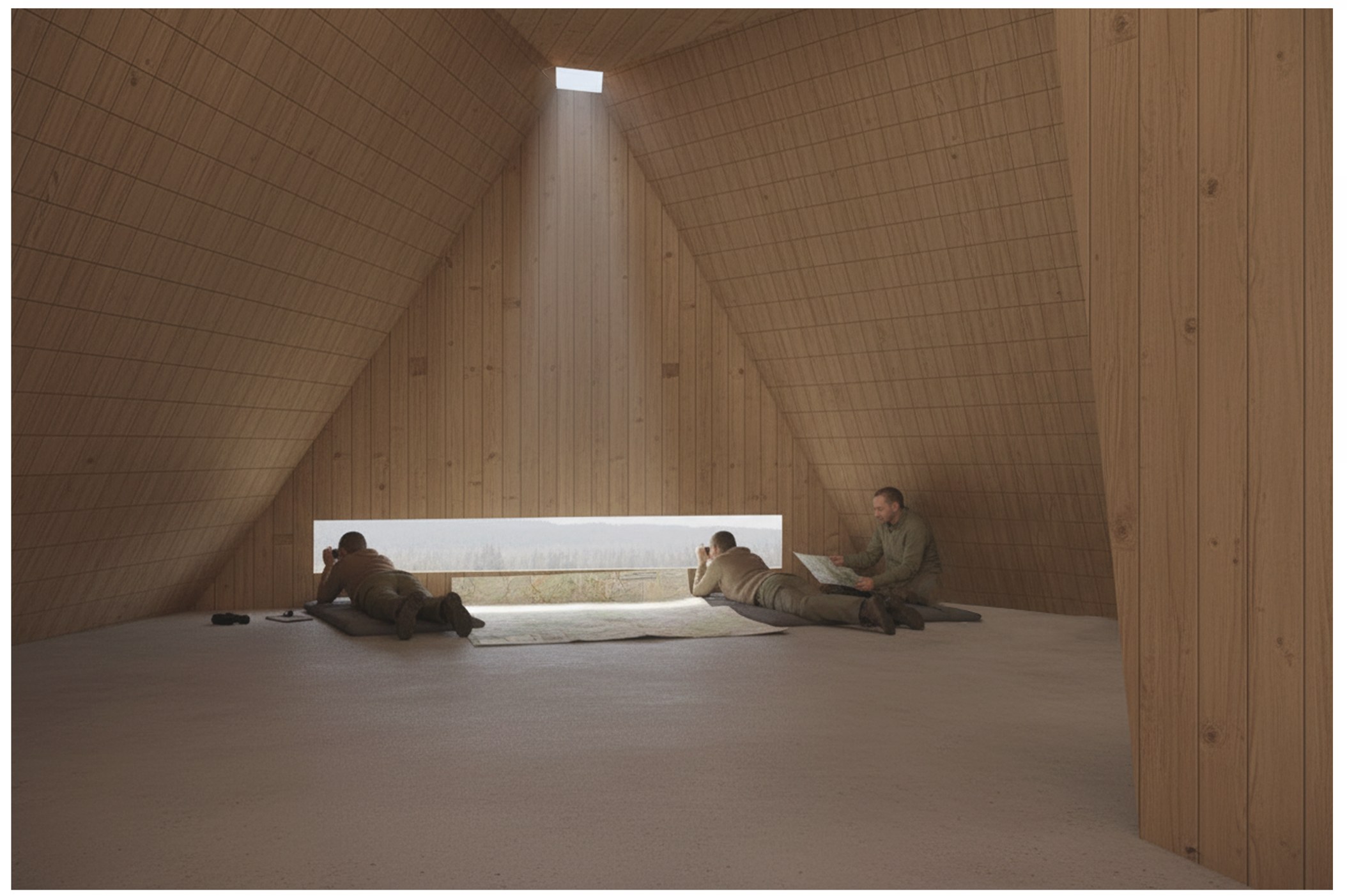 Competition 'Abandoned Airport'. Observation Points — Reality