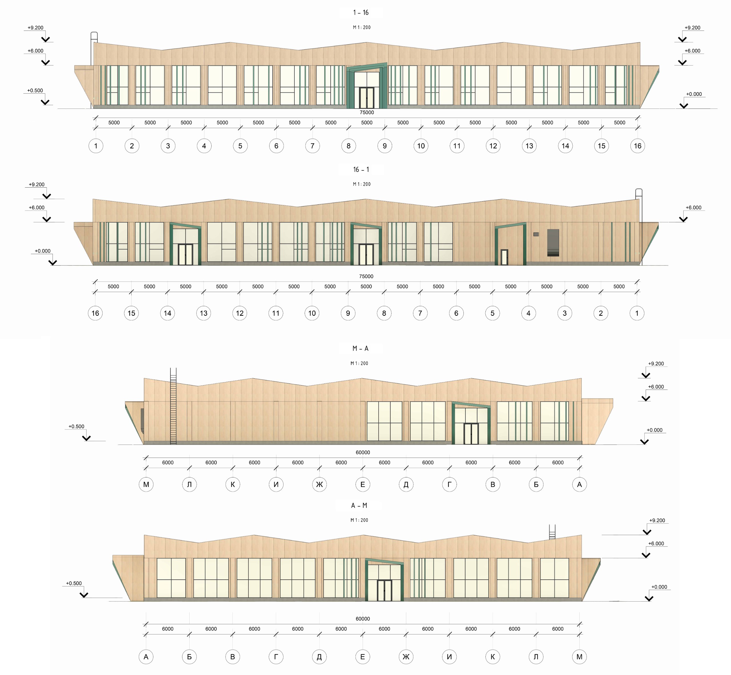 Entertainment Center in Dulepovo — Architecture