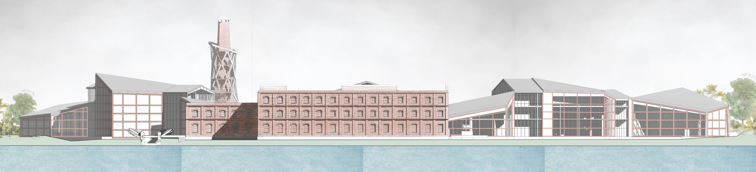 Diploma Project "Educational Center for Youth" — Architecture