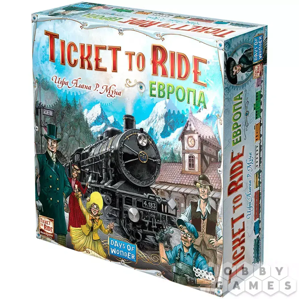 Ticket to Ride: Europe / Билет на поезд: Европа