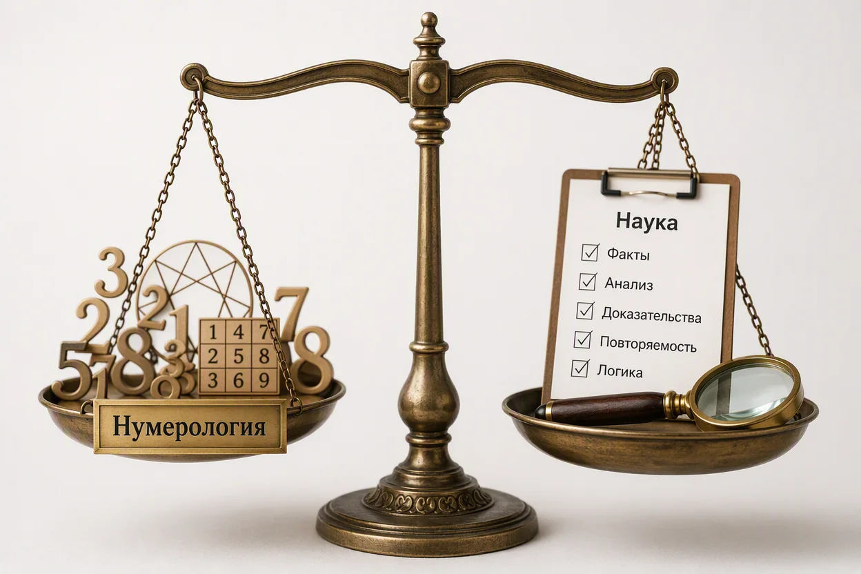 Нумерология и наука — весы между верой в числа и критическим взглядом