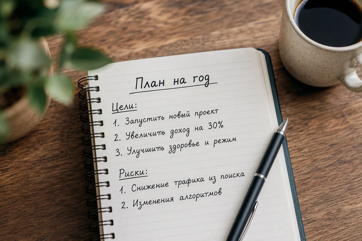 Матрица судьбы на год: запись плана на год по энергии аркана