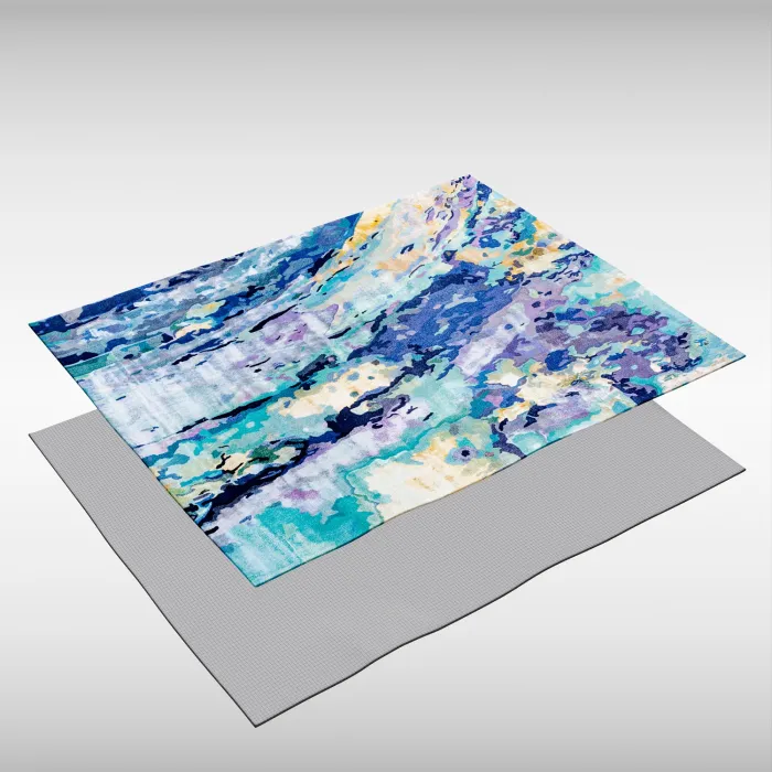 Chinese wool rug PRISMATIC N PRS09-SILBL - 3D model