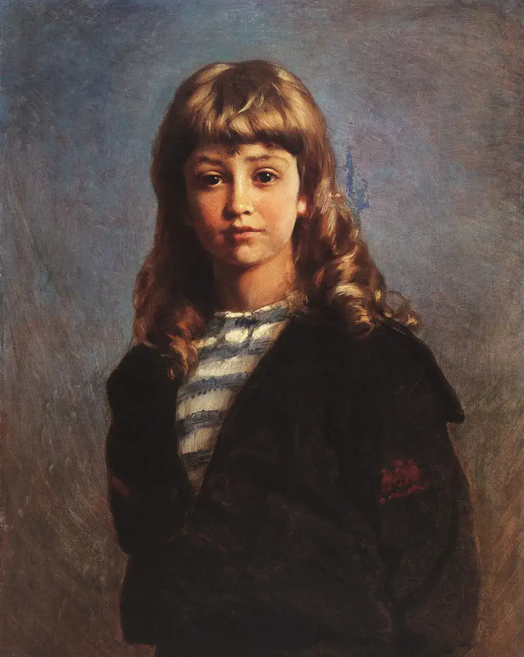 Портрет сына Маковского, 1887