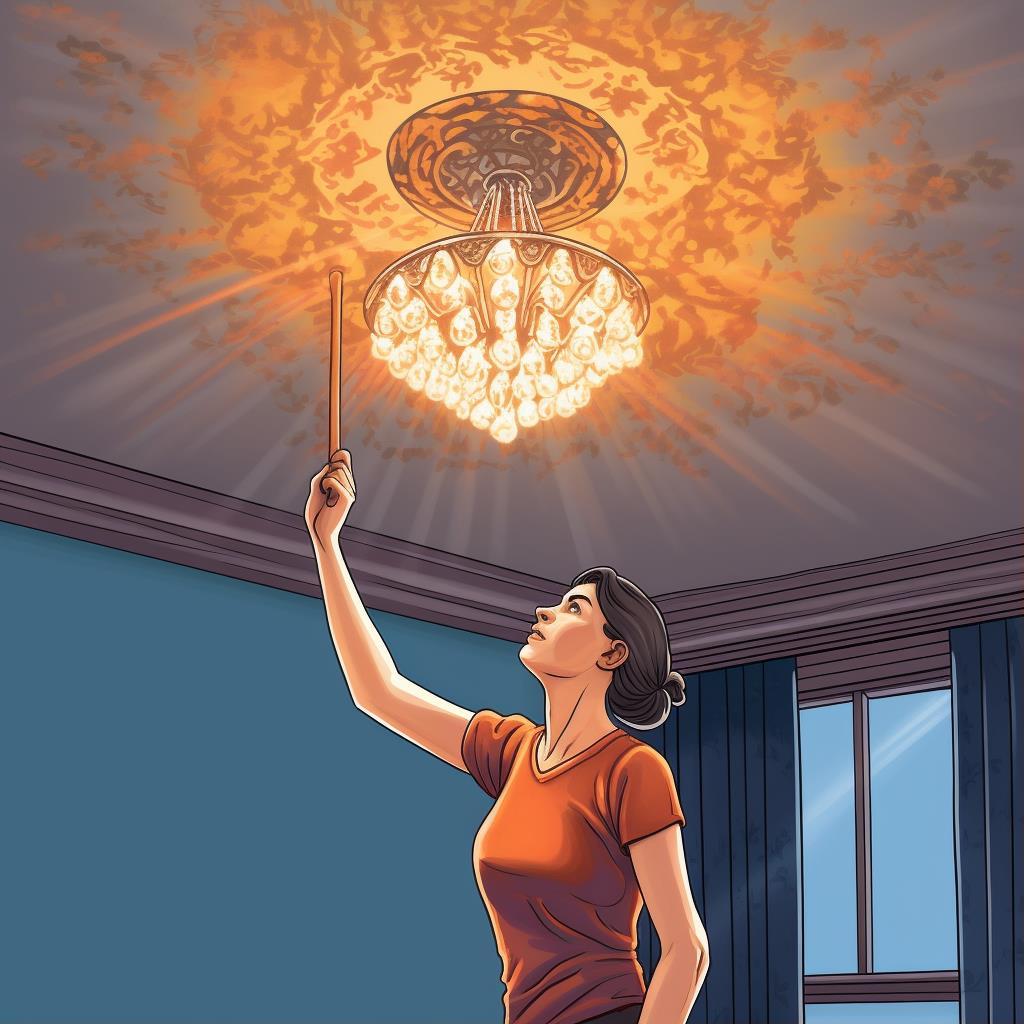 5 простых шагов для установки светодиодной люстры на натяжной потолок