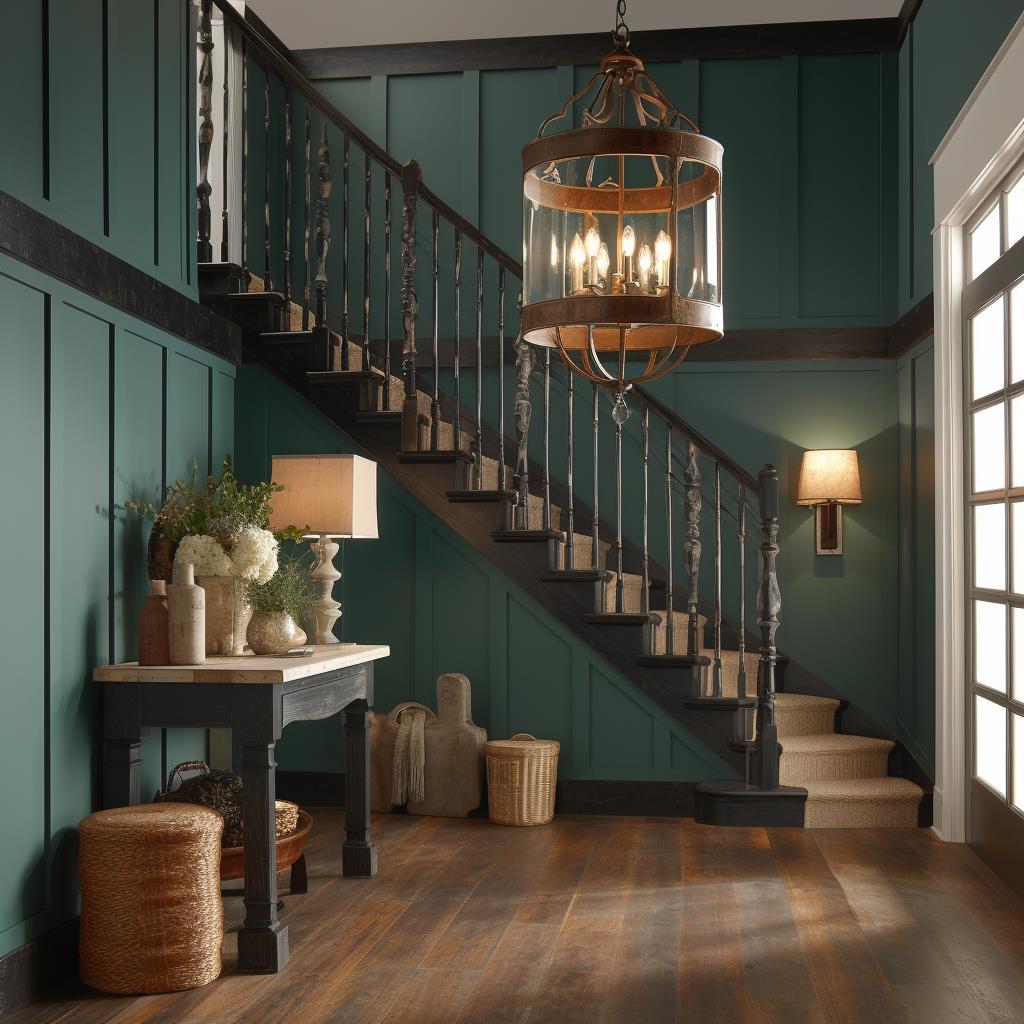 Как выбрать идеальную лестничную люстру в стиле кантри для вашего дома