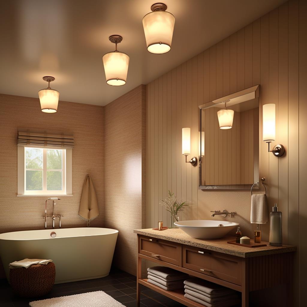 5 лучших светильников для создания уютной атмосферы в ванной комнате какие выбрать