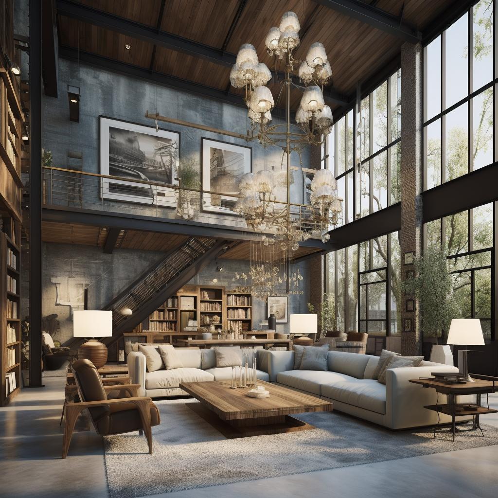 Лофт-стиль в интерьере как выбрать идеальную люстру для создания атмосферы