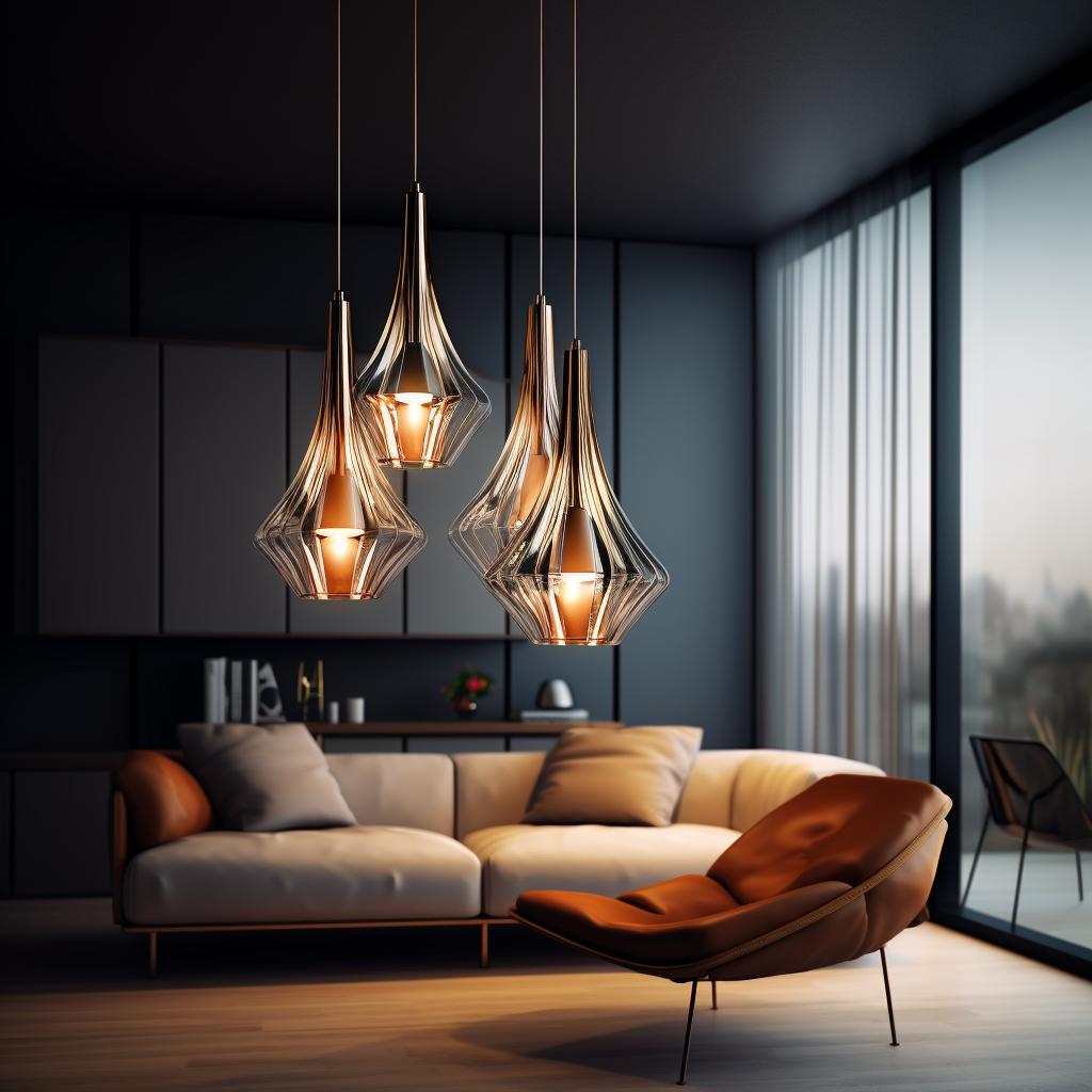 5 стильных и функциональных подвесных светильников для гостиной выбирайте лучшее освещение для вашего интерьера