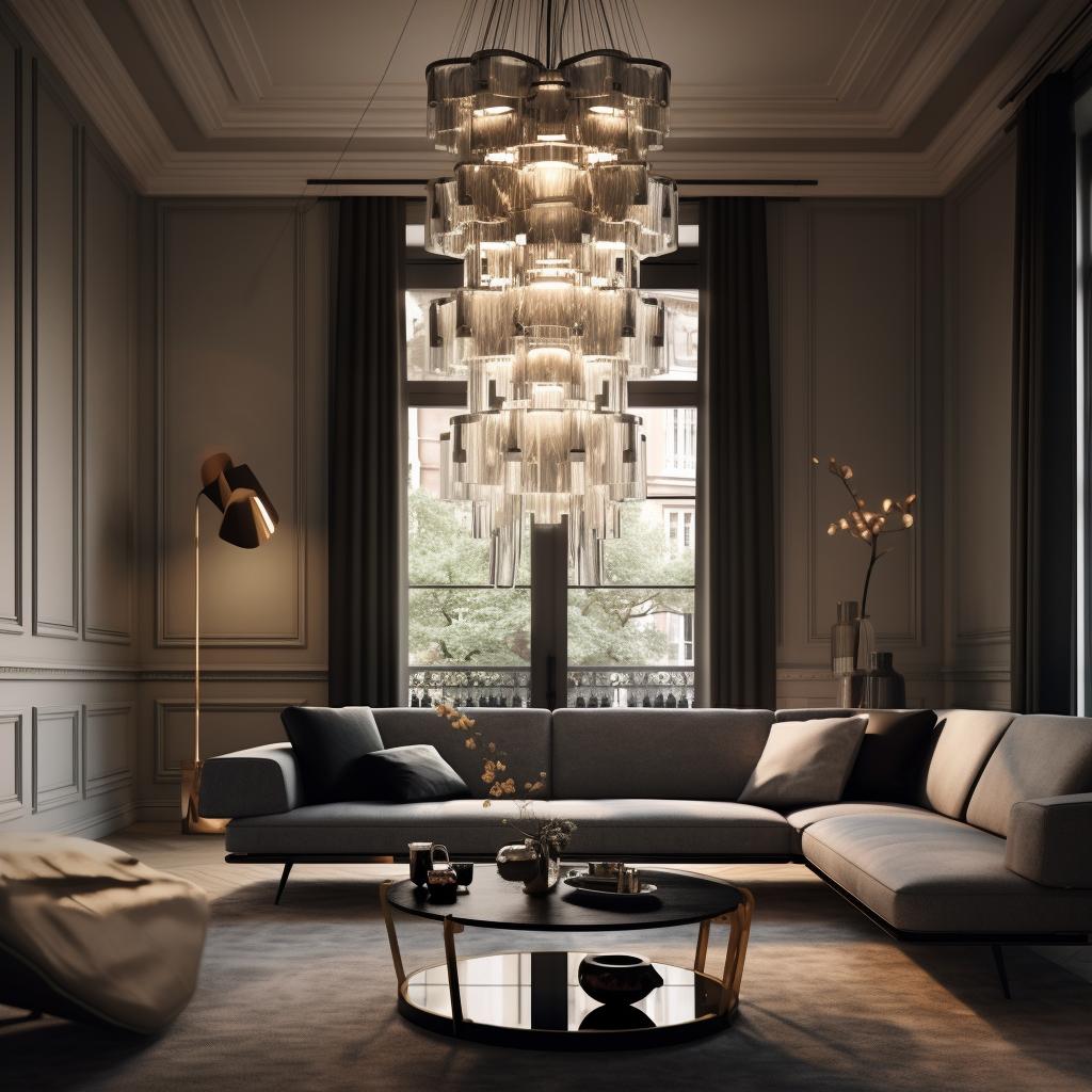 Современные высокие люстры как выбрать идеальное освещение для современного интерьера