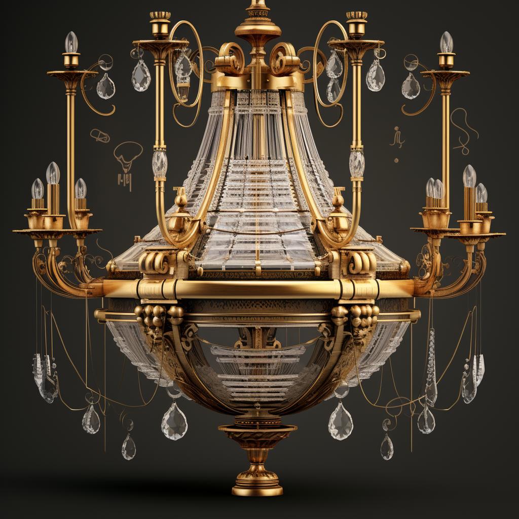 Шаг за шагом как собрать люстру своими руками по схеме