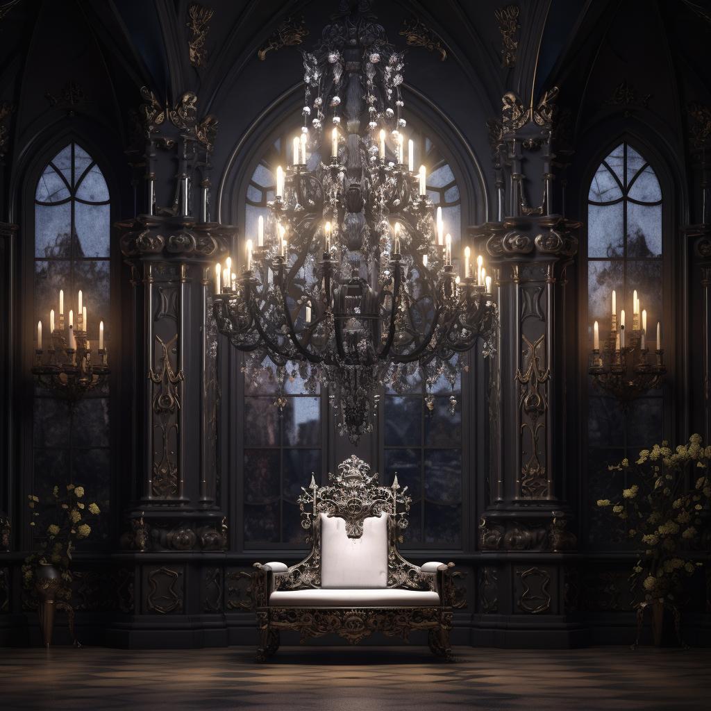 Готические люстры как создать атмосферу таинственности и романтики в вашем доме