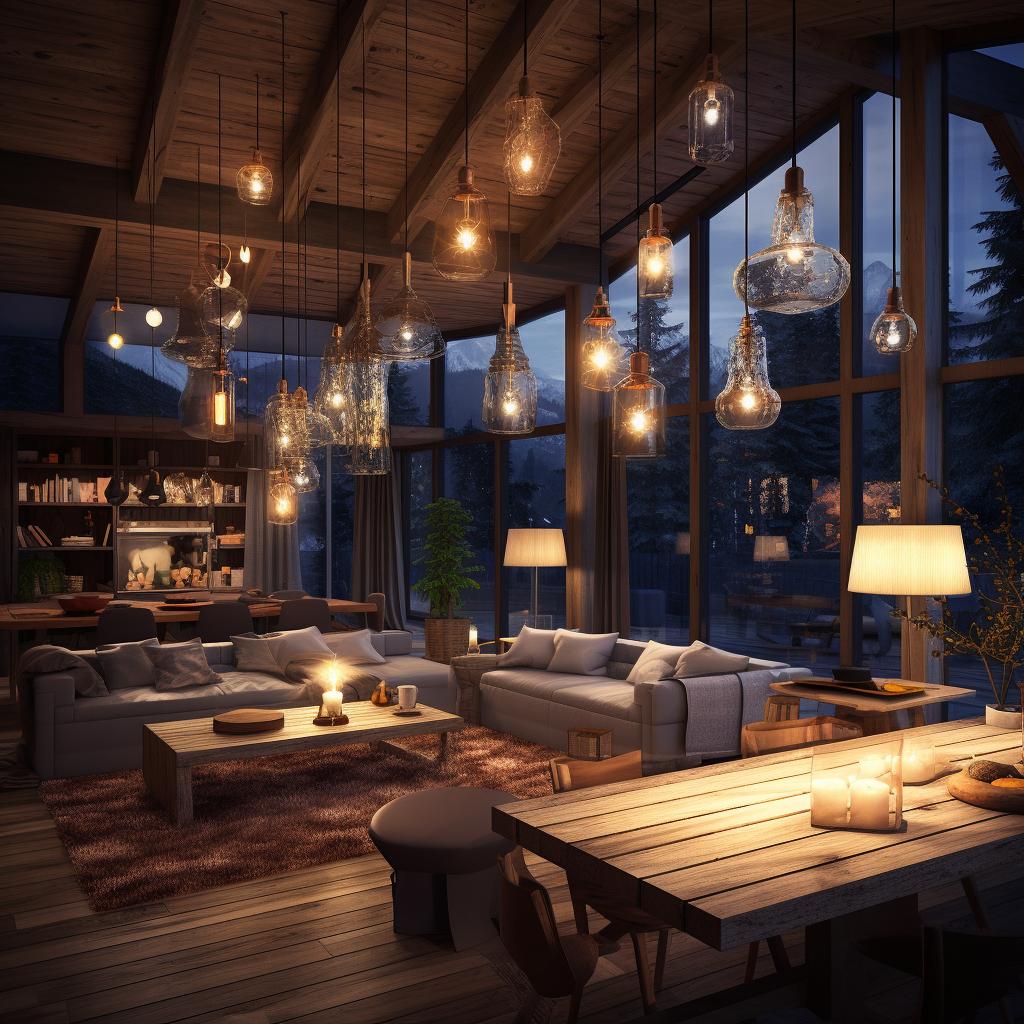 Шале-стиль в освещении как создать уютную атмосферу в доме с помощью ламп и люстр