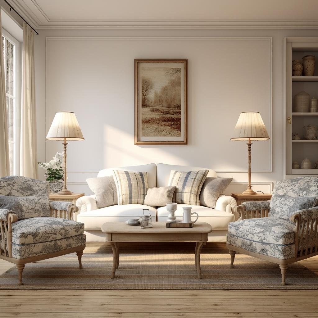 5 преимуществ стиля прованс в выборе ламп для гостиной