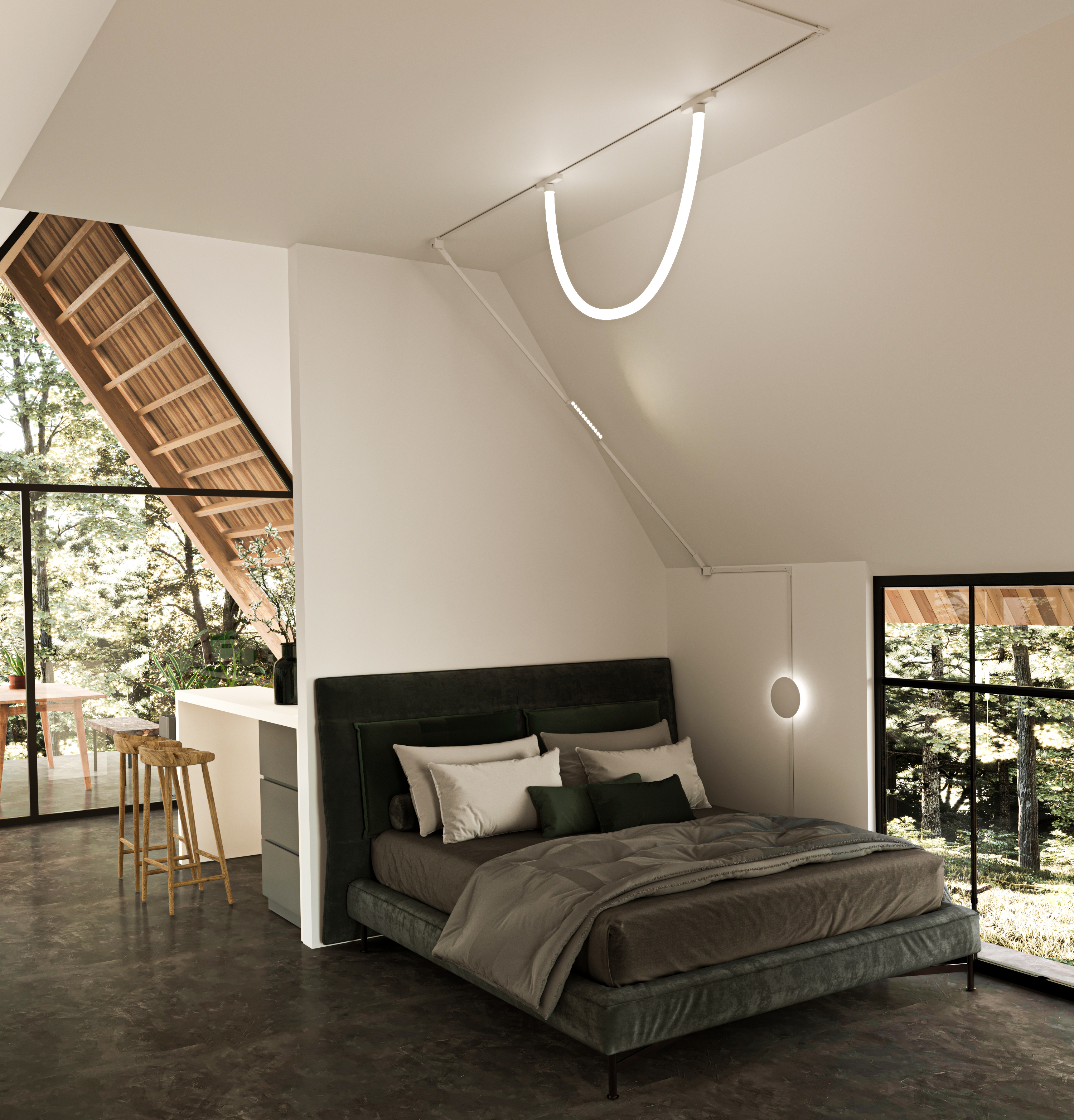 Как выбрать и установить трековые светильники на скошенном потолке советы и рекомендации