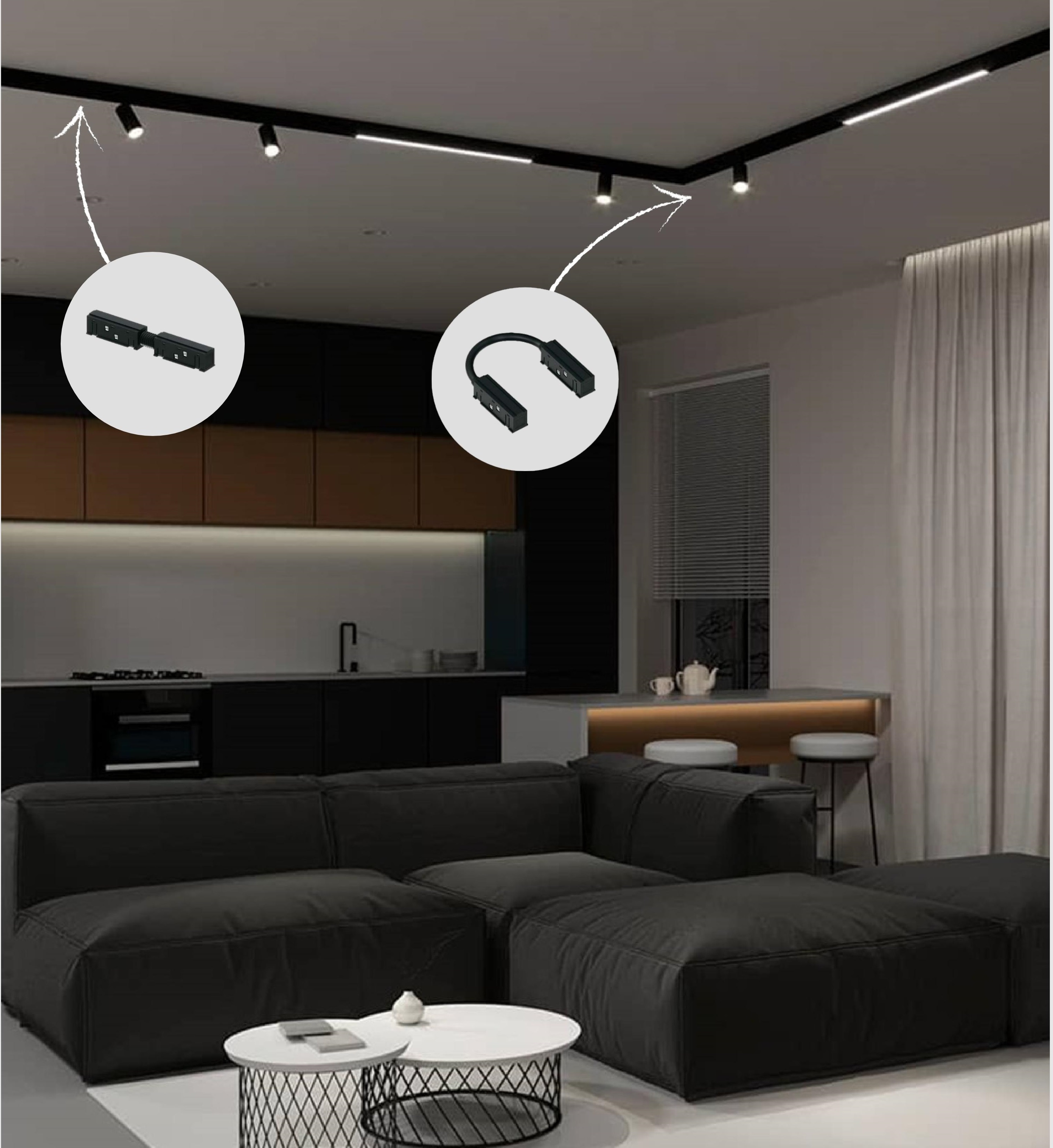 Как выбрать коннектор для трековых шинопроводов советы по соединению и монтажу