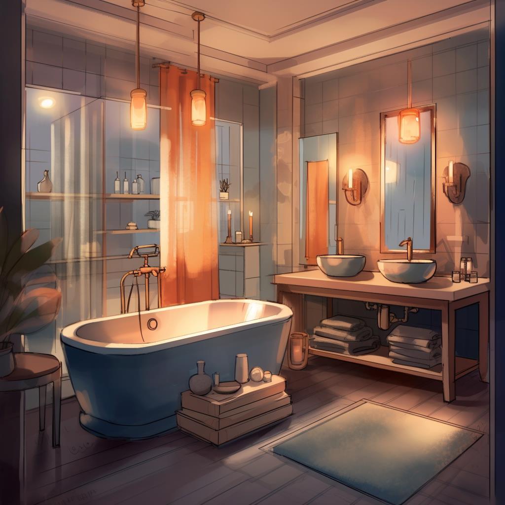 5 лучших светильников для создания уютной атмосферы в ванной комнате