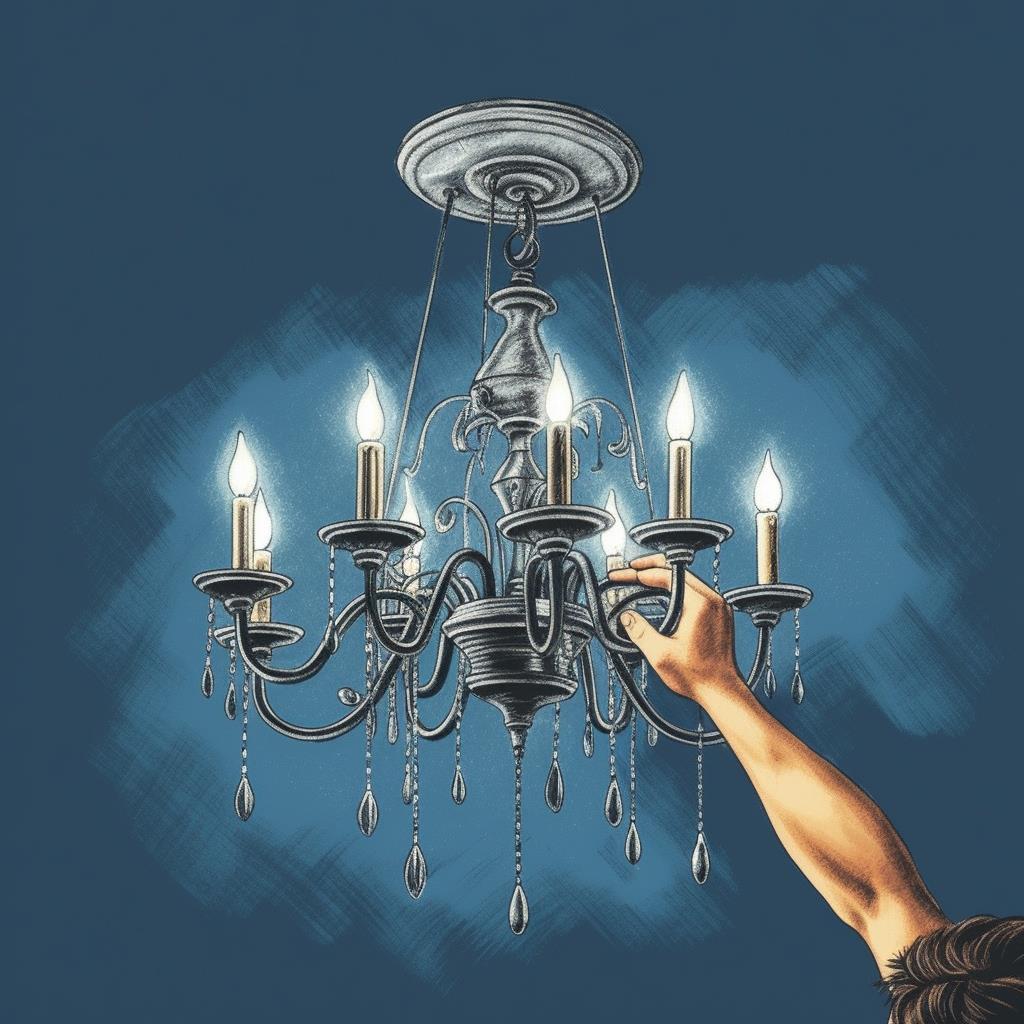 5 простых шагов для установки люстры на бетонный потолок советы от профессионалов