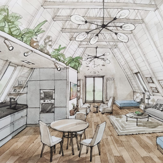 Квартира-студия над гаражом и светильники ARTE Lamp в программе Дачный ответ 12 февраля в 1150.