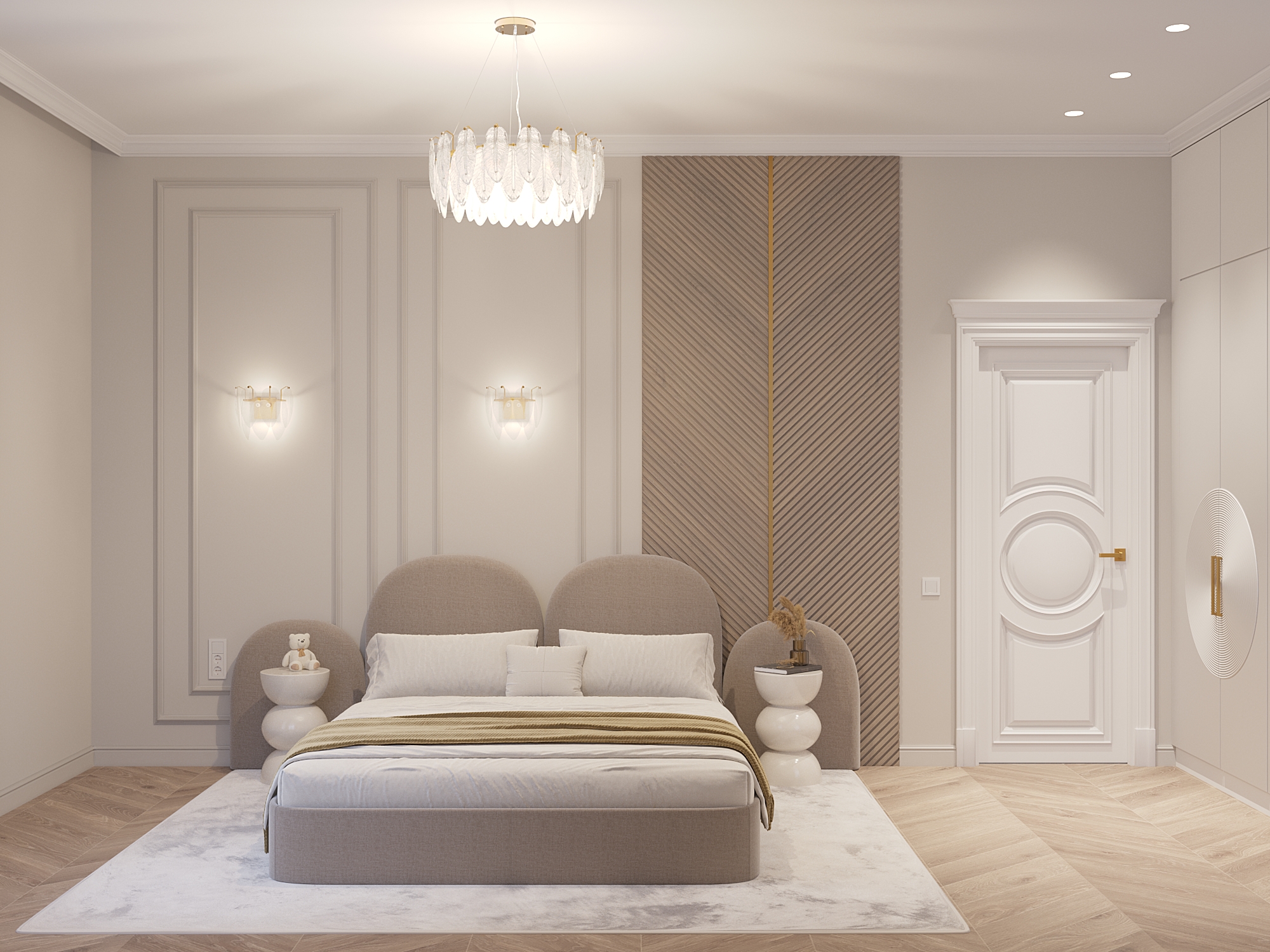 Освещение ARTE Lamp в проекте Анастасии Сбытовой, ЖК Богатяновский в Ростове-на-Дону