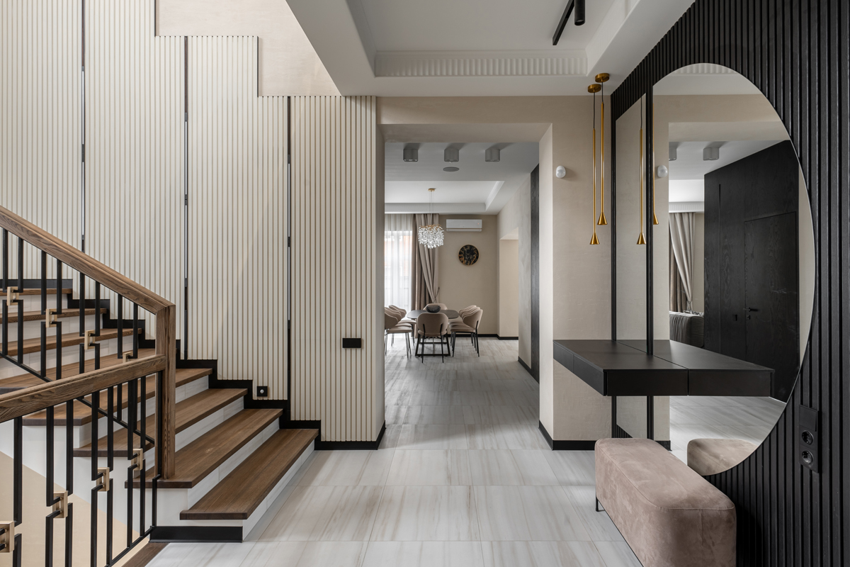 Освещение ARTE LAMP в проекте загородного дома от Оксаны Рожковой в Ростове-на-Дону