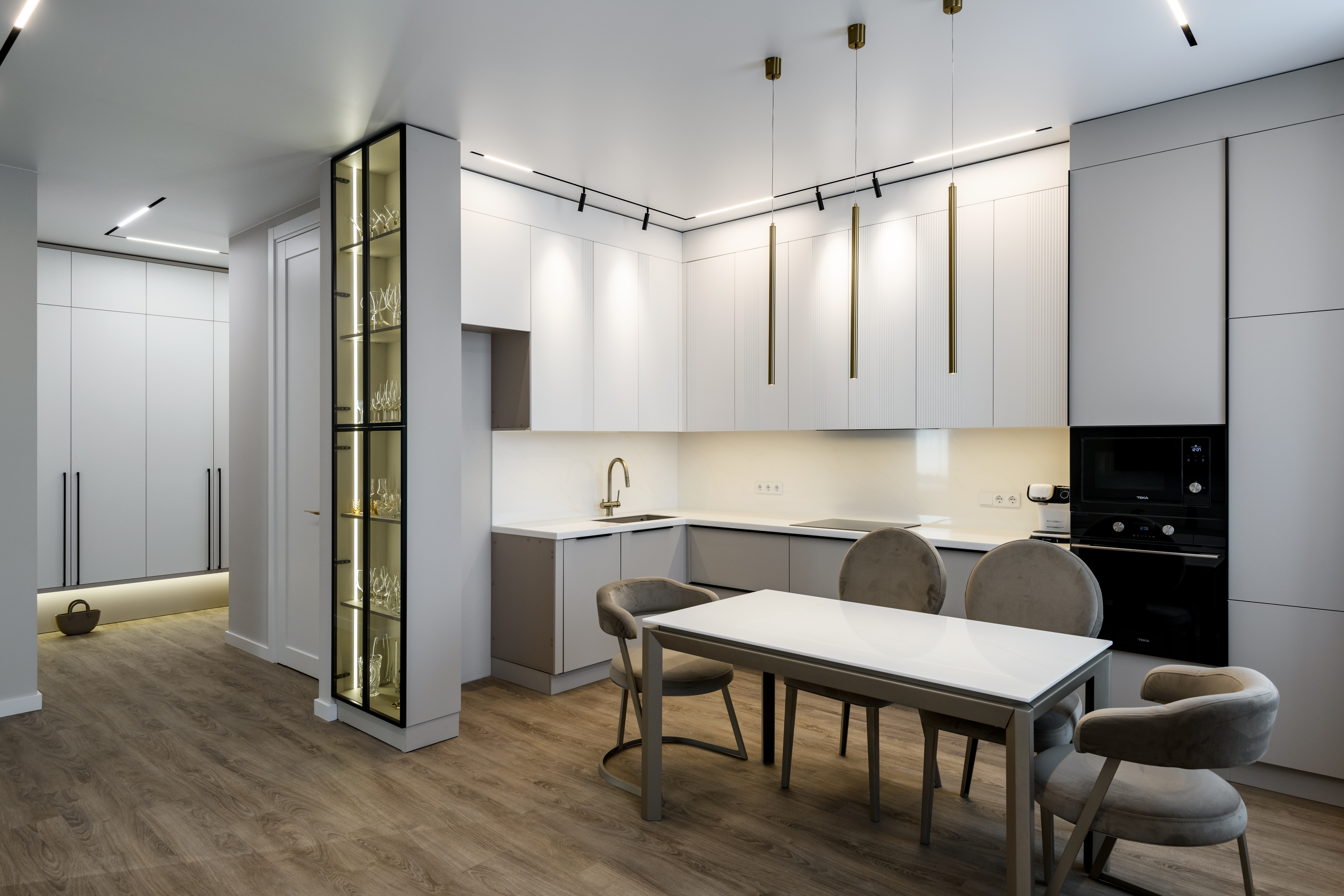 Частный интерьер г. Новосибирск ЖК Чикаго 2024