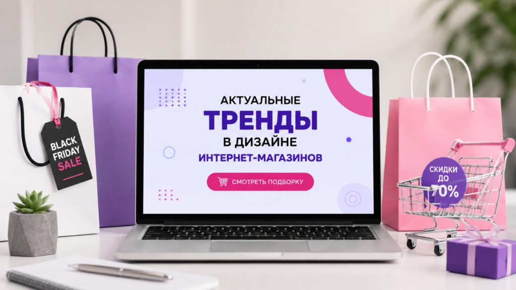 Тренды в дизайне интернет-магазинов