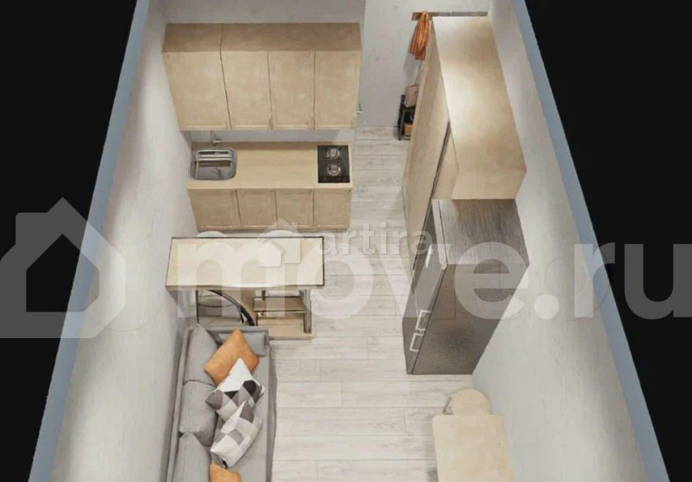 Студия, 21 м2, 1/16 эт. Москва - изображение 6