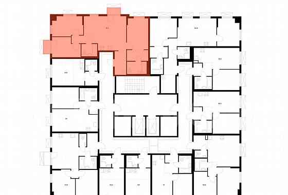 3-комн. квартира, 78.3 м2, 5/17 эт. Москва