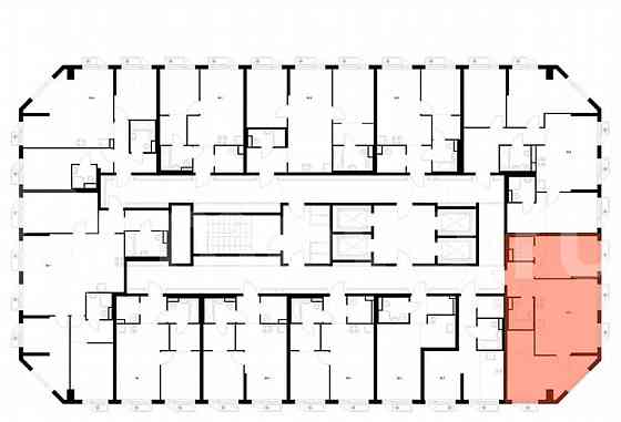 2-комн. квартира, 62.4 м2, 16/32 эт. Москва