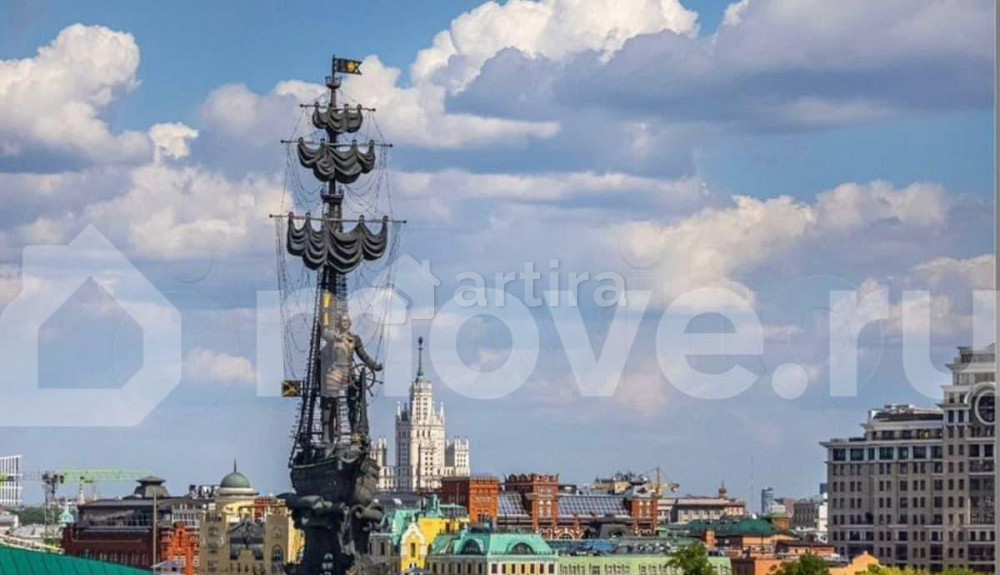 4-комн. квартира, 195.4 м2, 6/8 эт. Москва - изображение 1