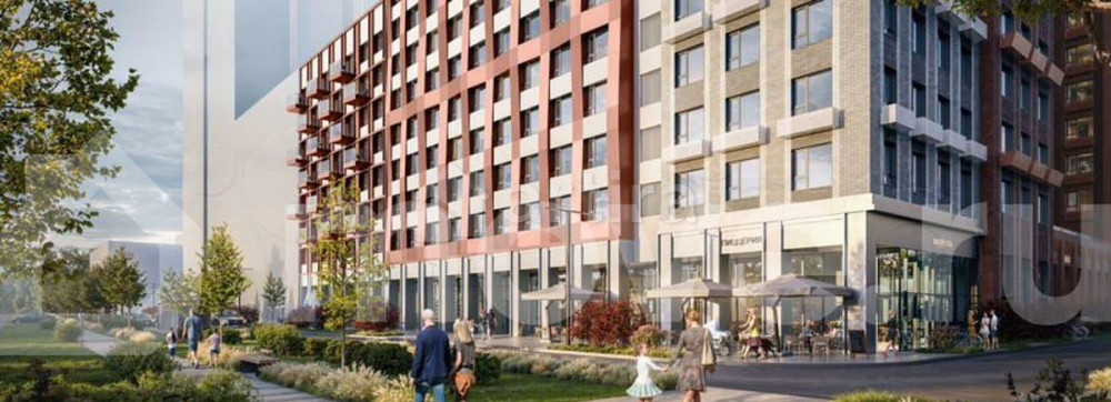 1-комн. квартира, 37.7 м2, 13/19 эт. Москва - изображение 2