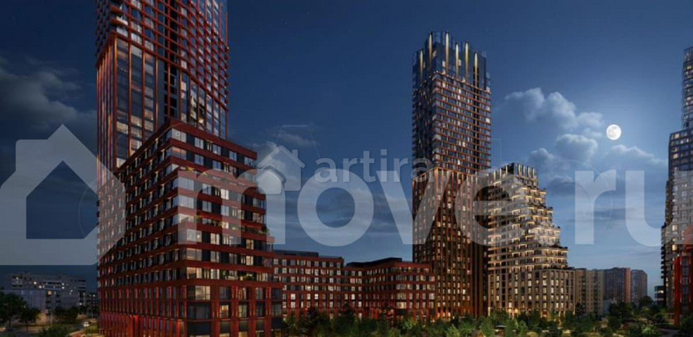 3-комн. квартира, 93.7 м2, 36/39 эт. Москва - изображение 4