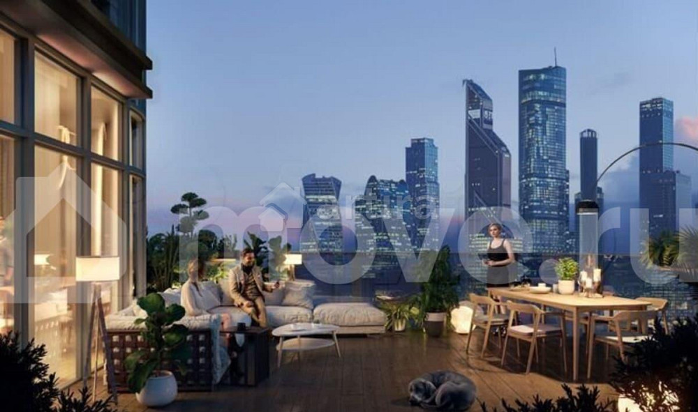 1-комн. квартира, 59 м2, 24/48 эт. Москва - изображение 3