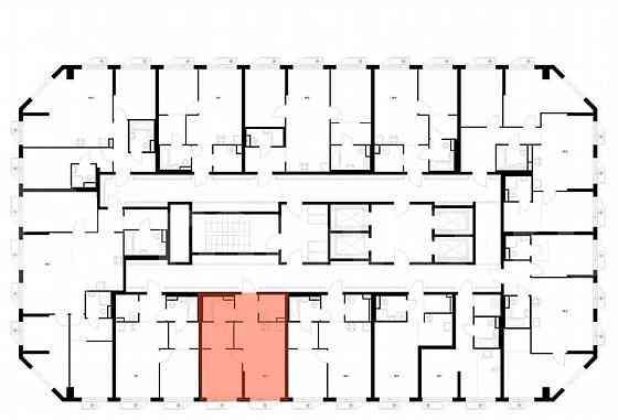 1-комн. квартира, 39.1 м2, 13/32 эт. Москва