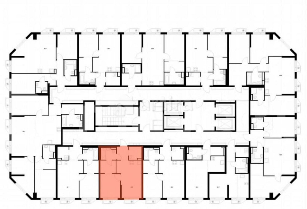 1-комн. квартира, 39.1 м2, 13/32 эт. Москва - изображение 1