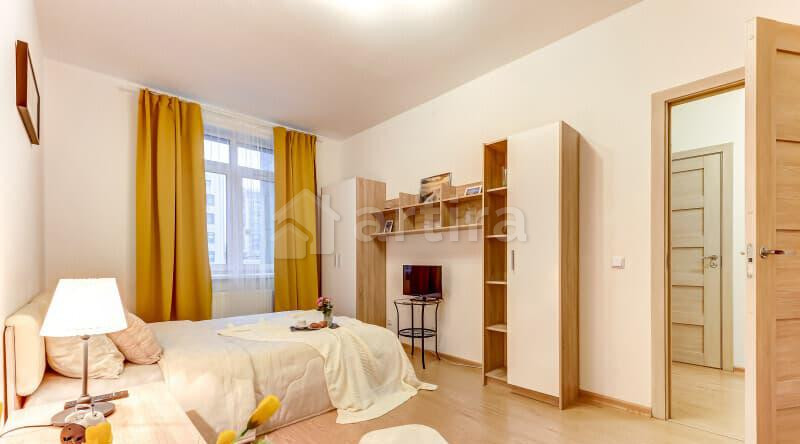 1-комн. апарт-ы, 37 м2, 8/12 эт. Санкт-Петербург - изображение 2