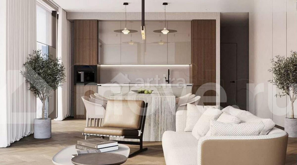 4-комн. квартира, 130 м2, 36/61 эт. Москва - изображение 4