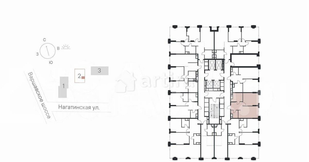 1-комн. квартира, 47.6 м2, 22/28 эт. Москва - изображение 7
